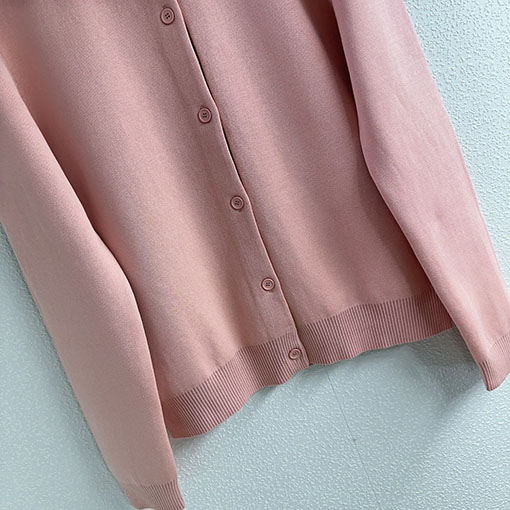 バーバリーコピー 新作チェック柄パッチワークカラーニットカーディガン