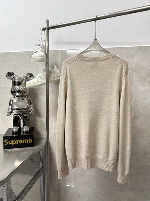 バーバリー 新しいカラーブロックロゴ乗馬ジャカードウールニットセーター