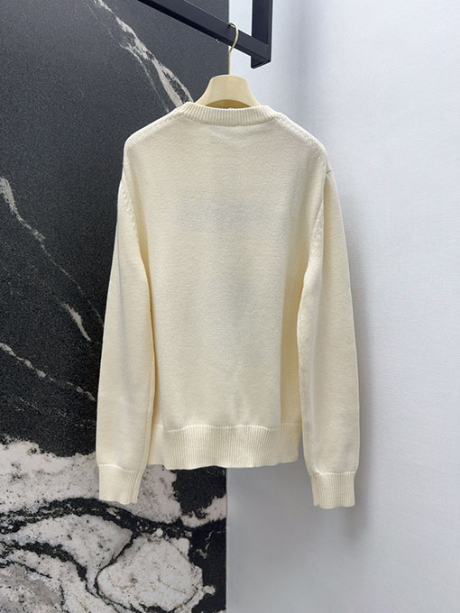 バーバリー 新しいカラーブロックロゴ乗馬ジャカードウールニットセーター