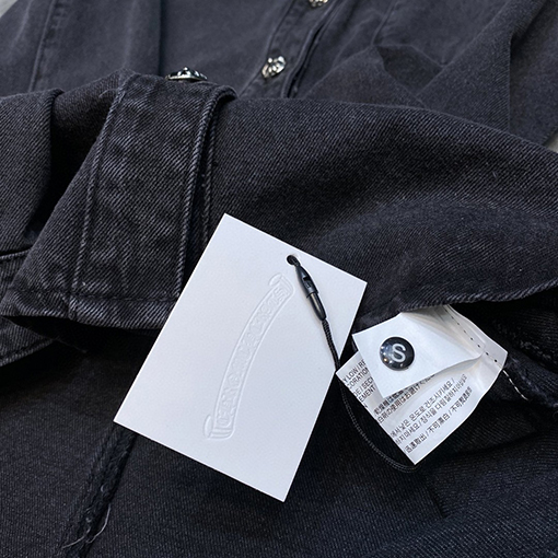 クロムハーツスーパーコピー クラシックなパッチワーク刺繍デニムシャツ