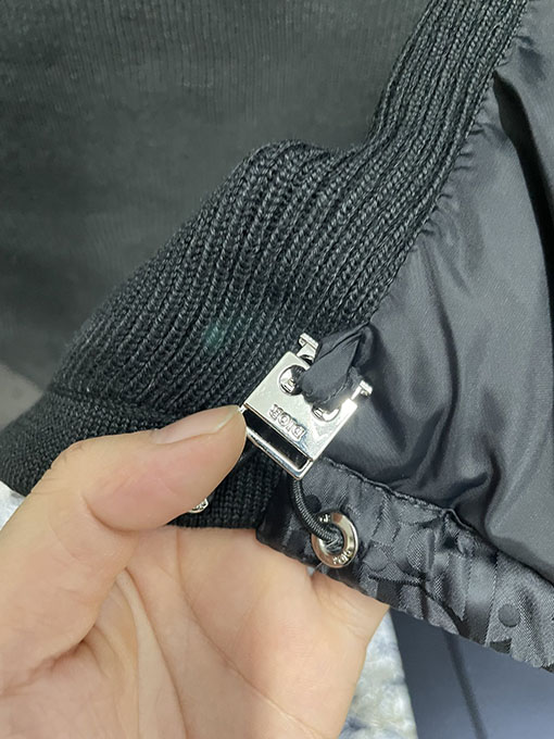 ディオールコピー 新しいモノグラムニットダウンジャケット