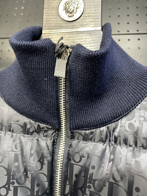 ディオールコピー 新しいモノグラムニットダウンジャケット