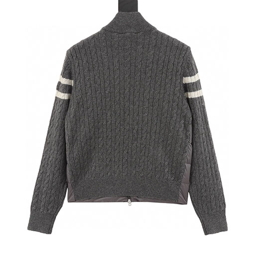 モンクレールスーパーコピー ウール混紡ダウンジャケット