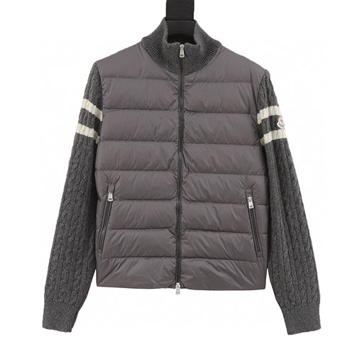 モンクレールスーパーコピー ウール混紡ダウンジャケット