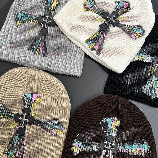 クロムハーツ 新しい手描きのクロスビーニー