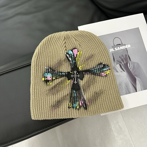 クロムハーツ 新しい手描きのクロスビーニー