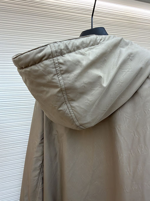 ルイヴィトン 新しいエンボスのコットンパッド入りジャケット