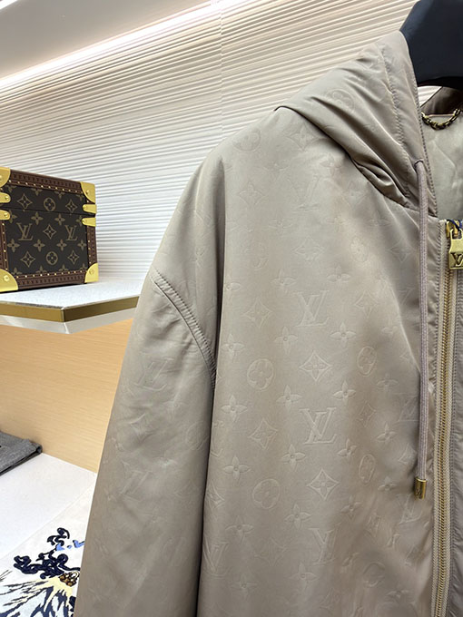 ルイヴィトン 新しいエンボスのコットンパッド入りジャケット
