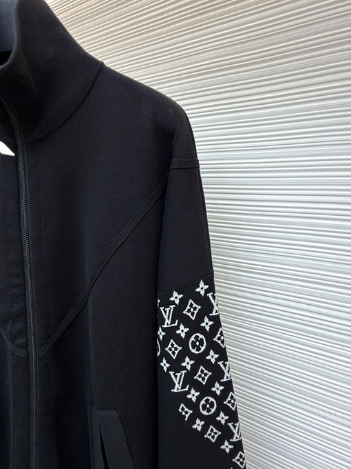 ルイヴィトン Monogram エレメントニットジップアップジャケット