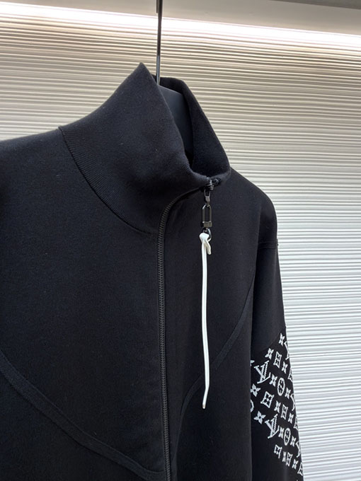 ルイヴィトン Monogram エレメントニットジップアップジャケット