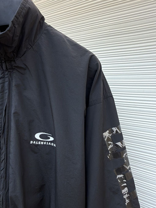 バレンシアガコピー アームマスキングテープジャケット