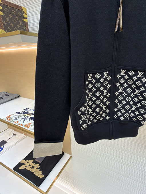 ルイヴィトン レディースコラボレーションキャットシリーズ ジップアップカーディガン