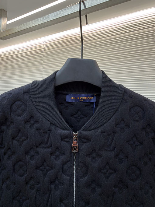 ルイヴィトン 新しいパッド入りウールボンバージャケット