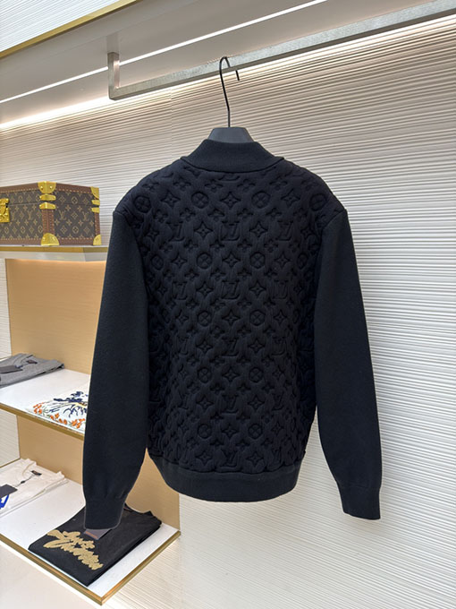 ルイヴィトン 新しいパッド入りウールボンバージャケット