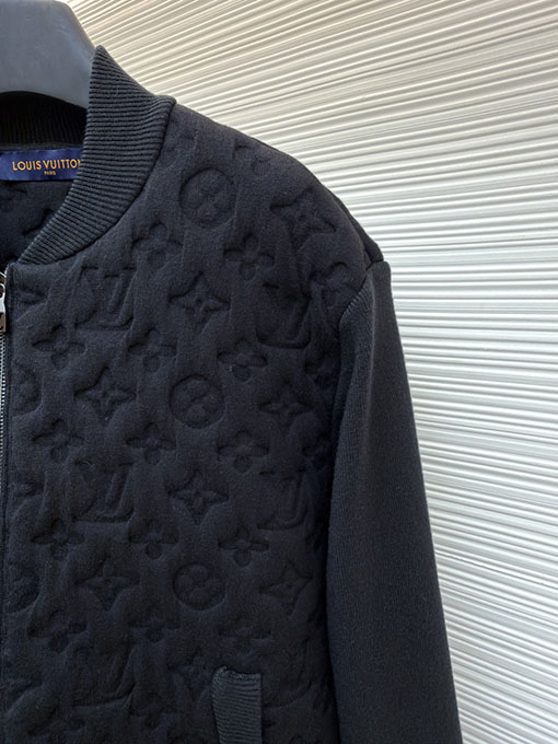 ルイヴィトン 新しいパッド入りウールボンバージャケット