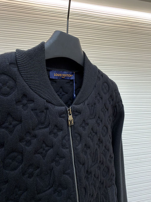 ルイヴィトン 新しいパッド入りウールボンバージャケット