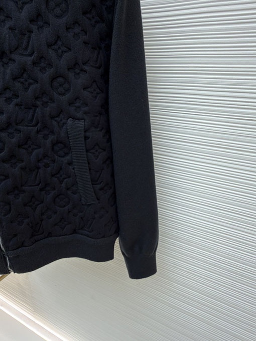 ルイヴィトン 新しいパッド入りウールボンバージャケット