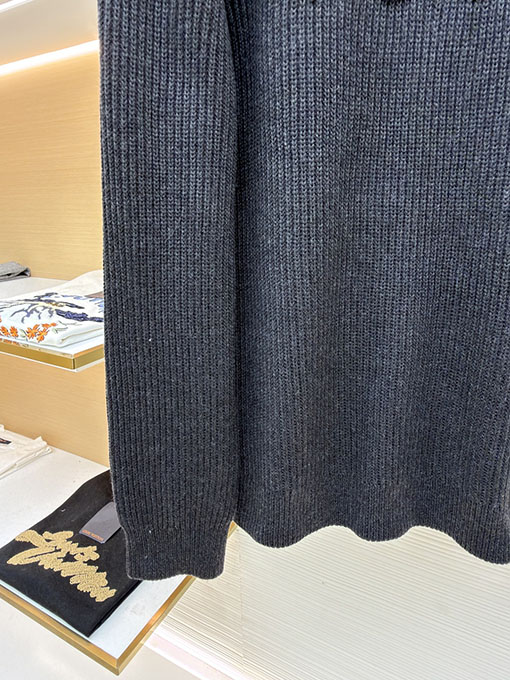 グッチコピー ウール混リブニットセーター