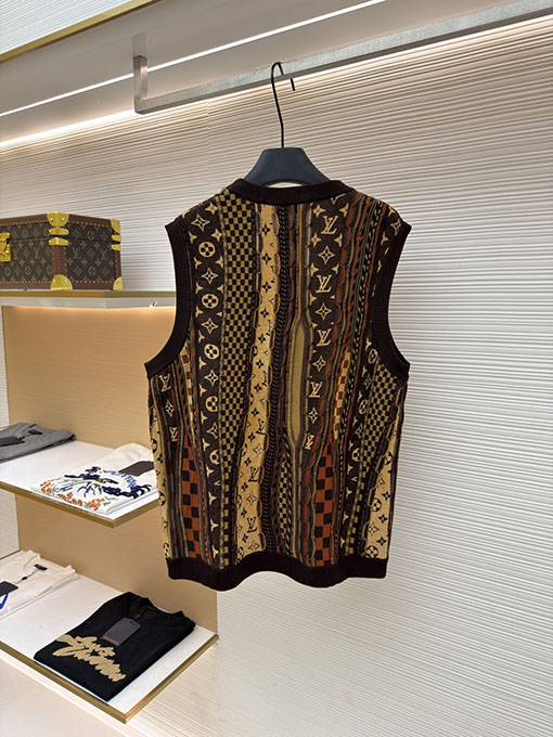 ルイヴィトン Nigo ジャカードニットカーディガンベスト