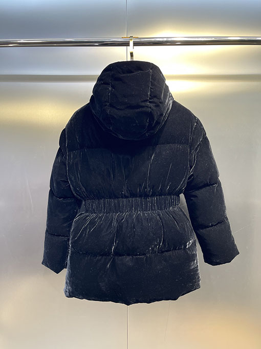 プラダ 新しいレディースベルベットアントウエストダウンジャケット