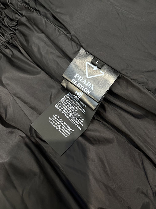 プラダ 新しいレディースベルベットアントウエストダウンジャケット