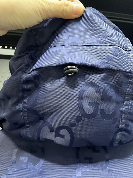 グッチ 公式サイト限定ダブルGジャカードフードダウンジャケット