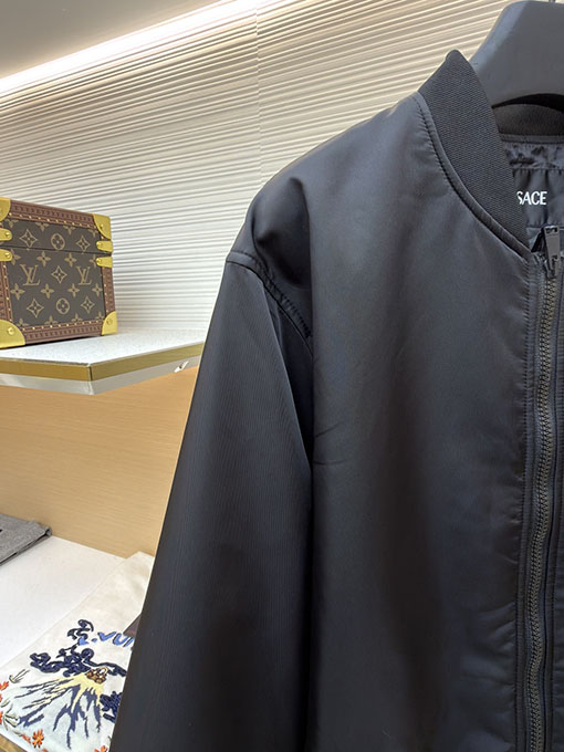 ヴェルサーチコピー 刺繍メデューサヘッドジッパージャケット