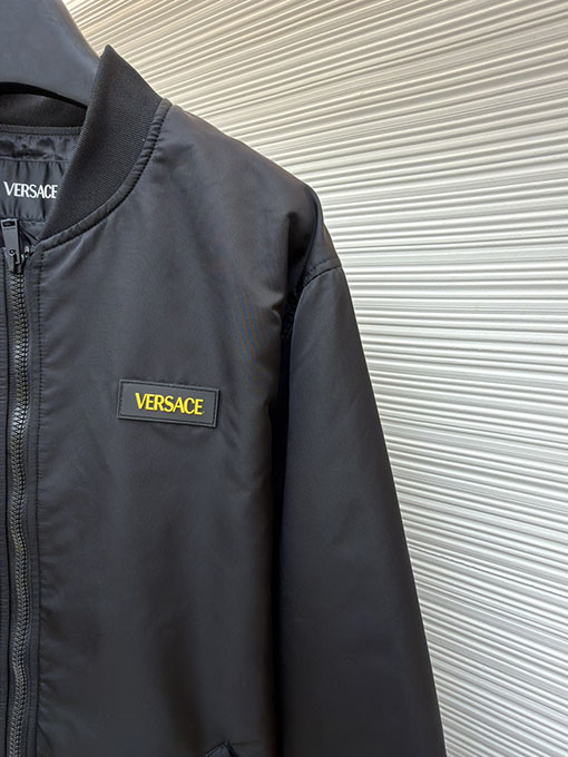 ヴェルサーチコピー 刺繍メデューサヘッドジッパージャケット