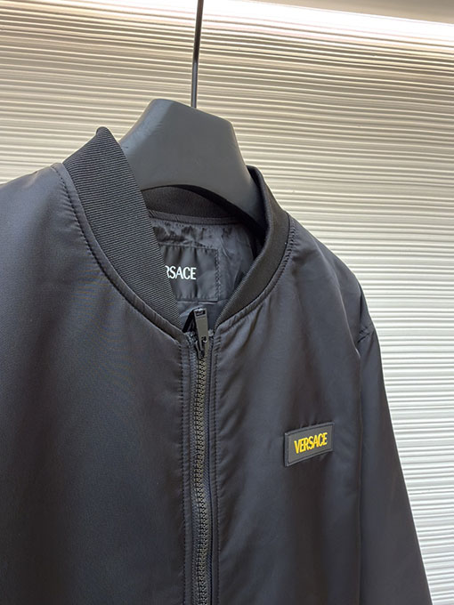 ヴェルサーチコピー 刺繍メデューサヘッドジッパージャケット