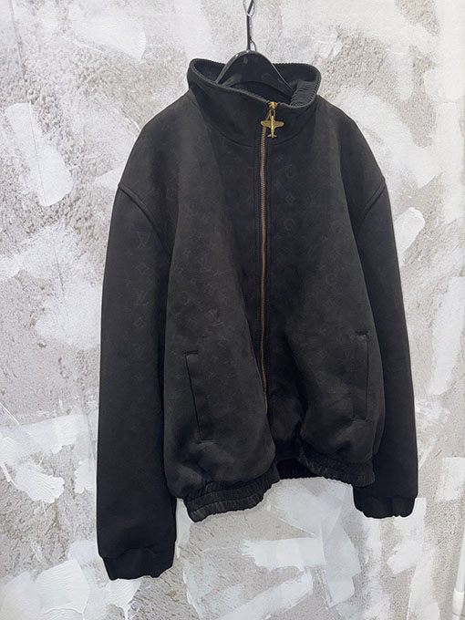 ルイヴィトン エンボスレザーミニエアプレーンジャケット