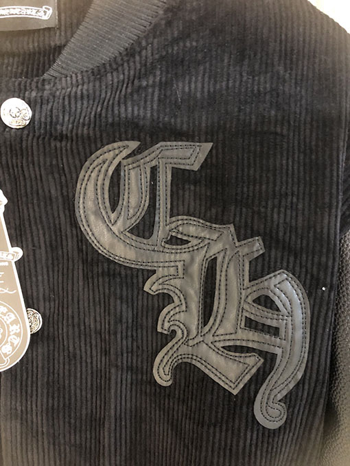 クロムハーツスーパーコピー コーデュロイのベースボールジャケット