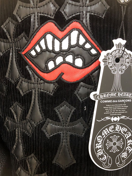 クロムハーツスーパーコピー コーデュロイのベースボールジャケット