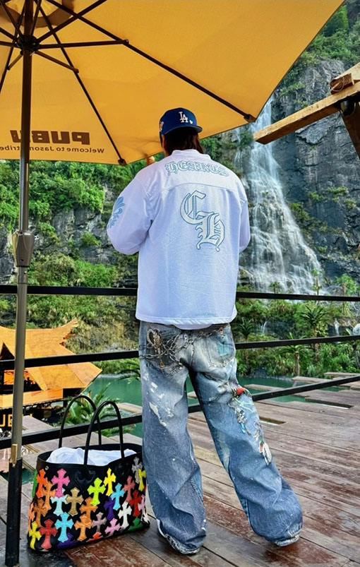 クロムハーツコピー グリッターホッケージャージ