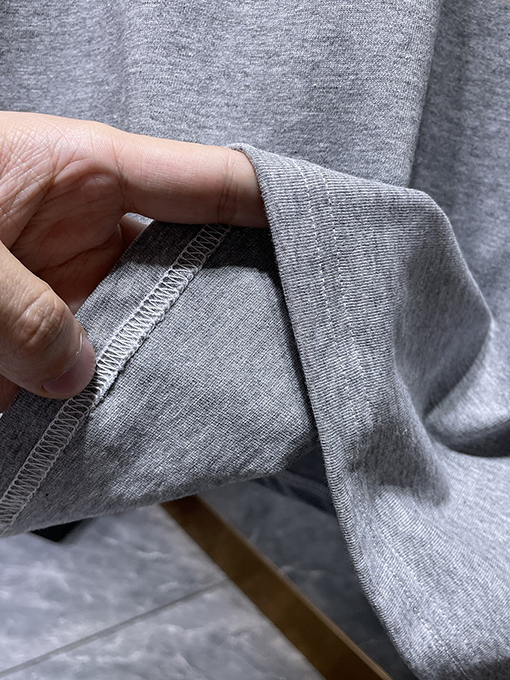 クロムハーツ サンスクリット刺繍文字カラーブロック長袖シャツ