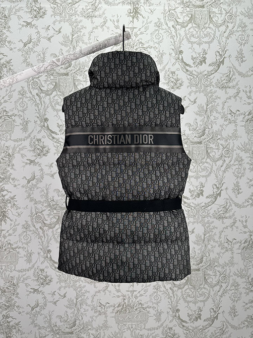 ディオール ALPS レディース限定プリントスタンドカラージッパーベスト