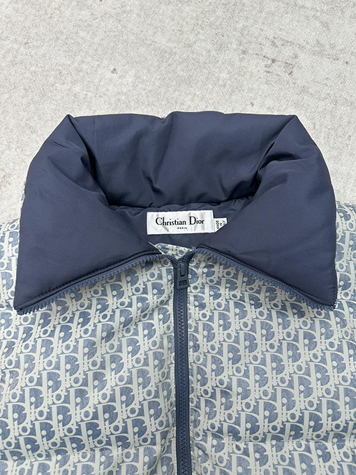 ディオール ALPS レディース限定プリントスタンドカラージッパーベスト