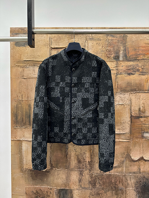 ルイヴィトンスーパーコピー チェック柄のコート