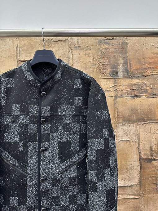 ルイヴィトンスーパーコピー チェック柄のコート