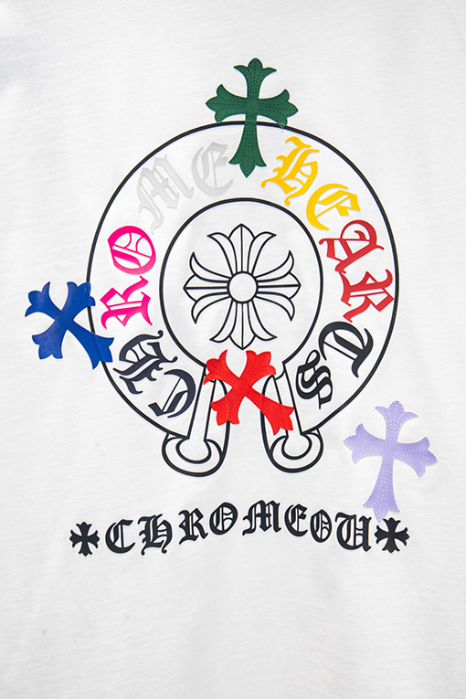 クロムハーツ 新シリコン素ダメージロングスリーブシャツ