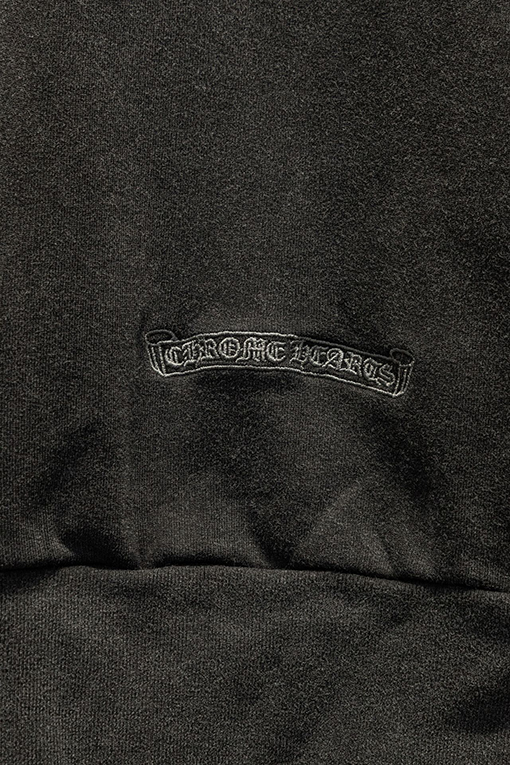 クロムハーツ 420g ヘビー刺繍 ダメージスウェットシャツ