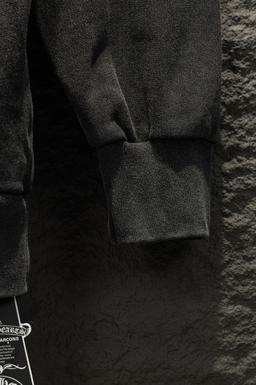 クロムハーツ 420g ヘビー刺繍 ダメージスウェットシャツ