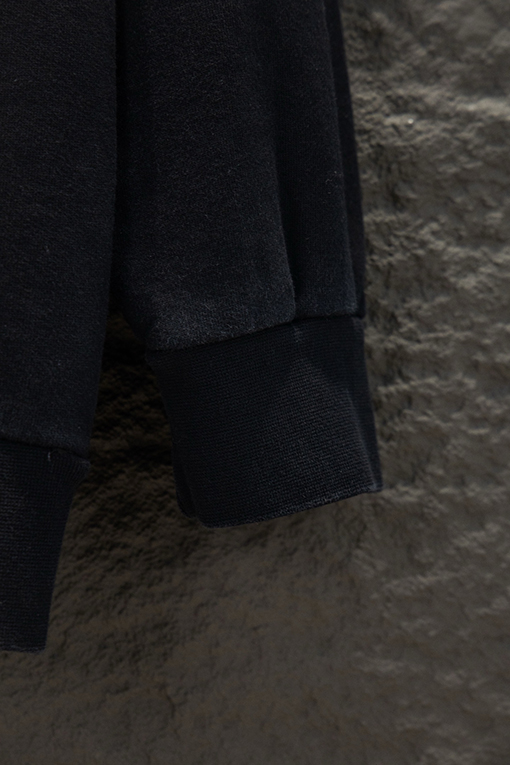 プラダ 420g ヘビーデューティー サンドブラストダメージ刺繍スウェットシャツ