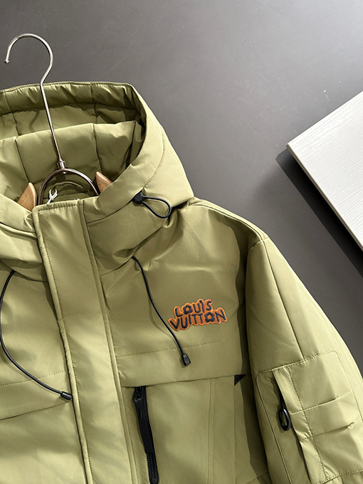 ルイヴィトン クラシックな高級カスタムダウンジャケット