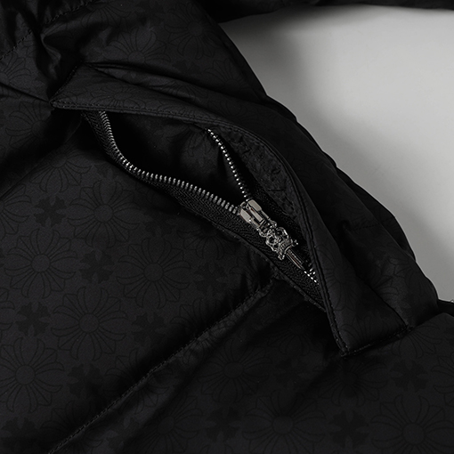 クロムハーツ 新作ダークパターンジャカードダウンジャケット
