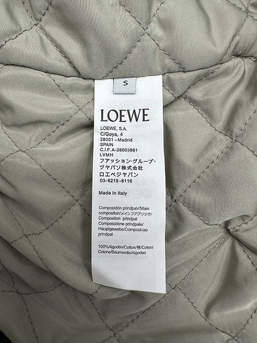 ロエベ テクニカルファブリックショートジャケット