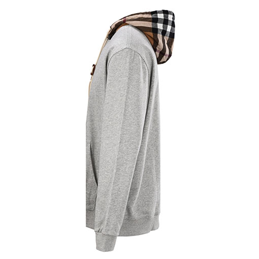 バーバリーコピー 高品質なパッチワークチェック柄パーカー