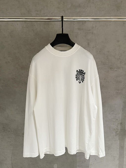 クロムハーツ 人気のヘビーウェイト長袖スウェットシャツ