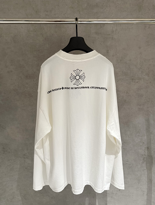 クロムハーツ 厚の長袖スウェットシャツ