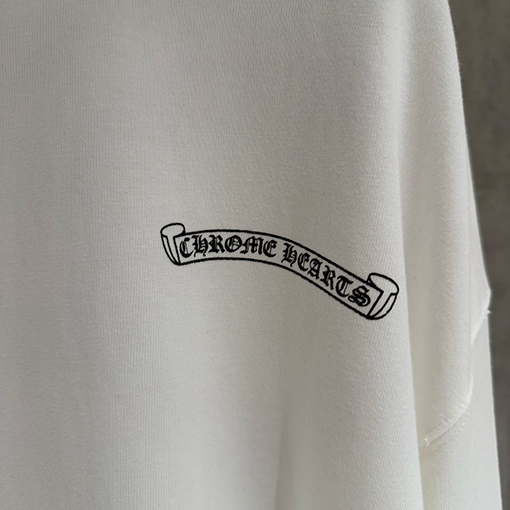 クロムハーツ 厚の長袖スウェットシャツ