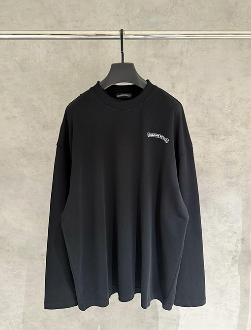 クロムハーツ 厚の長袖スウェットシャツ